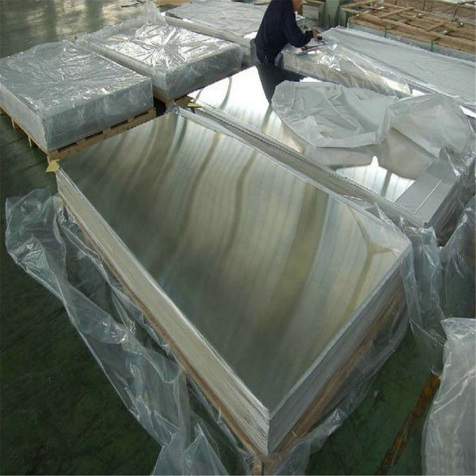 1050 1060 1100 placa de la aleación de aluminio del grueso de 5m m 10m m 0